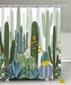 Cactus Shower Curtains