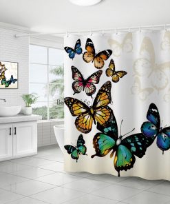 Butterfly Shower Curtains